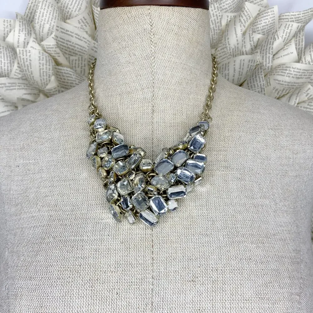 Rhinestone Statement Necklace